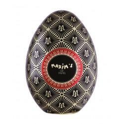 Black Egg Tin - Dark Chocolate And Salted Caramel-Home-Maxim's shop