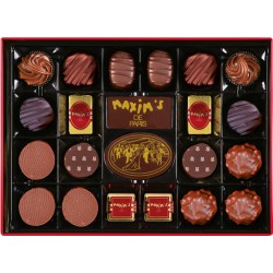 Floral Edition Assorted Chocolates in Red Tin, 22 Pces-Home-Maxim's shop
