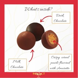 Gift-Pack 2 Mini Egg Tins | Crunchy Chocolate Pearls-Home-Maxim's shop