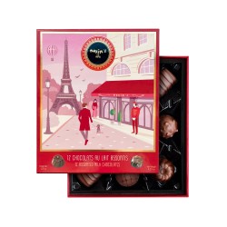 Chocolates Connoisseurs - Milk Chocolate Assortment, 12 pces-Chocolate-Maxim's shop