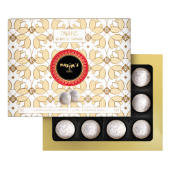 Champagne Chocolate Truffles – Elegant Gift Box of 12-Home-Maxim's shop