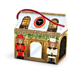Teddy Bear’s House, Milk Chocolate covered Marshmallows, 3oz-Christmas Collection-Maxim's shop