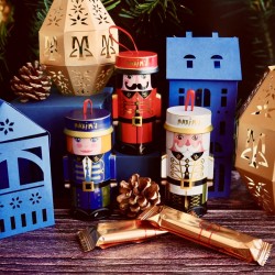 Maxim’s 3 Mini Bellboys Tins, Puff Pastry Sticks with Chocolate & Hazelnuts-Christmas Collection-Maxim's shop