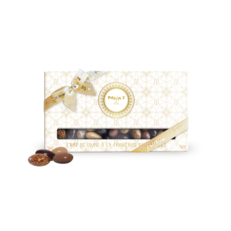 Luxurious Almond Chocolate Assortment, 7oz-Christmas Collection-Maxim's shop