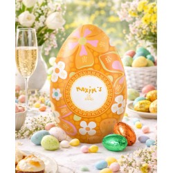 Orange Flower Tin - Easter Egg-Home-Maxim's shop