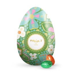 Blue Flower Tin - Easter Egg-Home-Maxim's shop