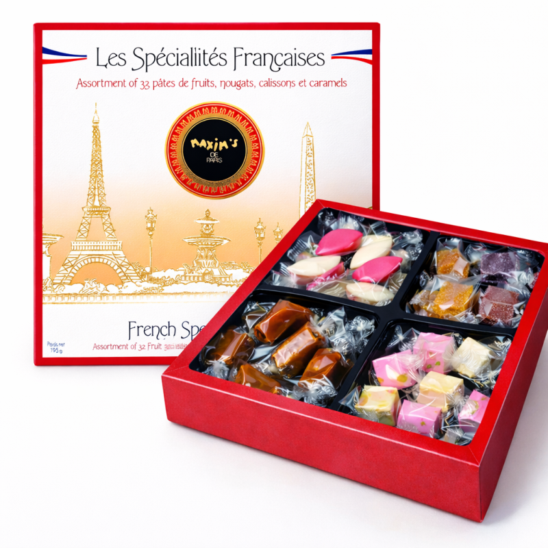 Assortment of French specialties, 32 pces-Confectionery-Maxim's shop