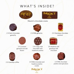 Assorted Chocolates in Red Tin, 22 Pces-Chocolate-Maxim's shop
