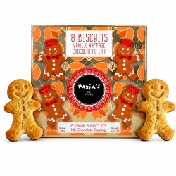 Christmas Chocolate Cookies, Mini Gift Box-Christmas Collection-Maxim's shop