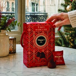 French Chocolate Truffles Gift Box, 10 Pieces-Christmas Collection-Maxim's shop