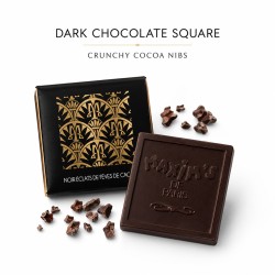 Dark Chocolate Pencil Tin, 12 Squares with Cocoa Bean Chips-Home-Maxim's shop