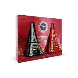 2 Mini Eiffel Towers Gift Set, Milk and Dark Chocolate-Chocolate-Maxim's shop
