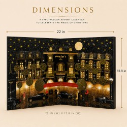 Advent Calendar Black Edition – 24 Days of Chocolates | Pre-Order-Christmas Collection-Maxim's shop
