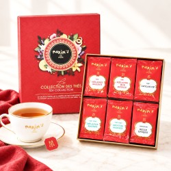 French Tea Gift Box, 30 Assorted Tea Bags-Jams & Teas-Maxim's shop